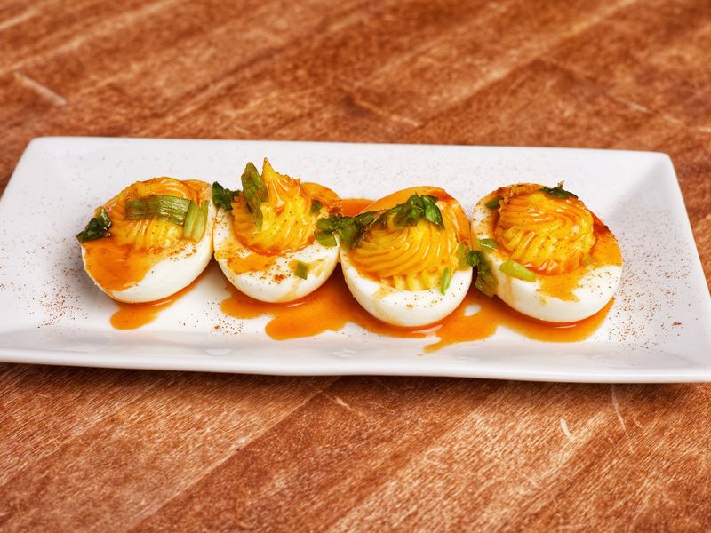 Classic Deviled Eggs at Sunrise Social