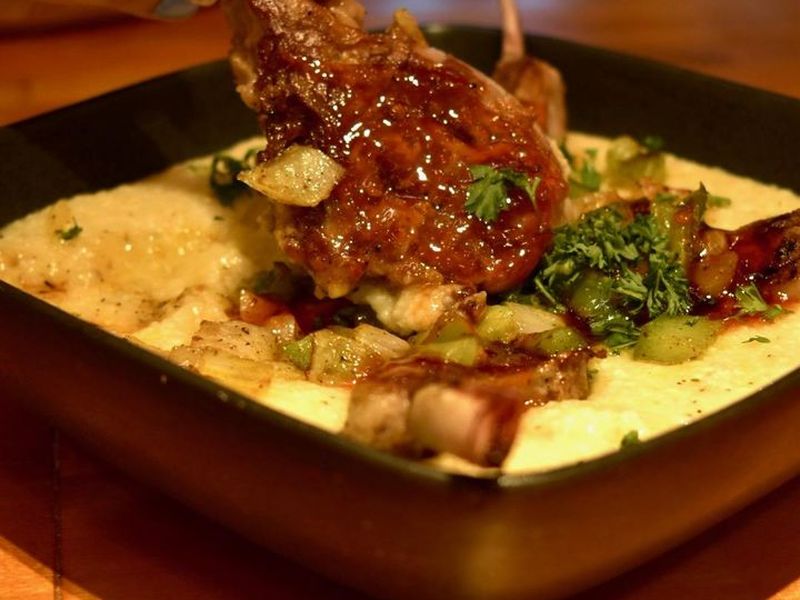 Lamb and Grits at Sunrise Social