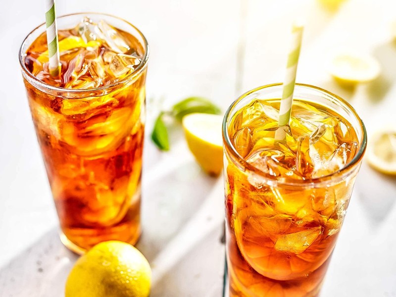 Unsweetened Iced Tea at Sunrise Social